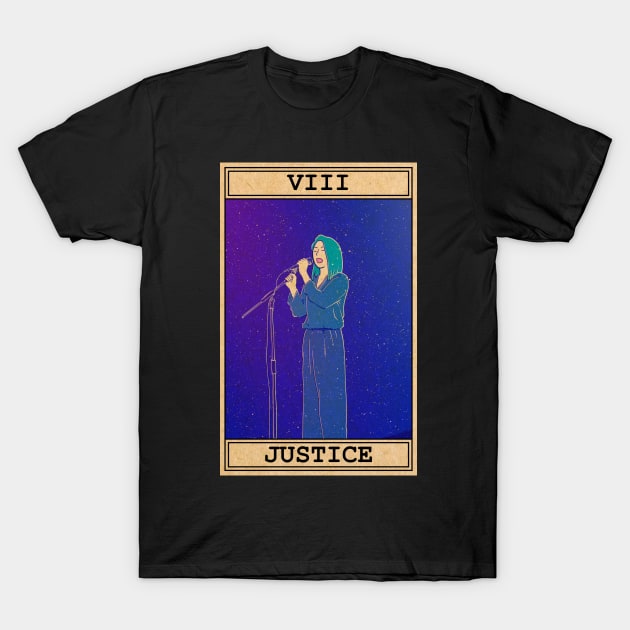 Justice T-Shirt by Gwraggedann